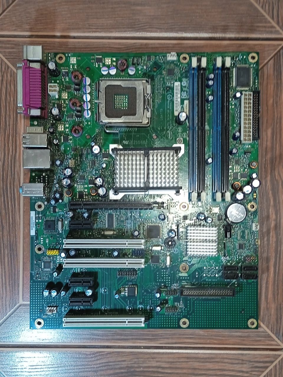 Материнская плата intel ddr2,комплект