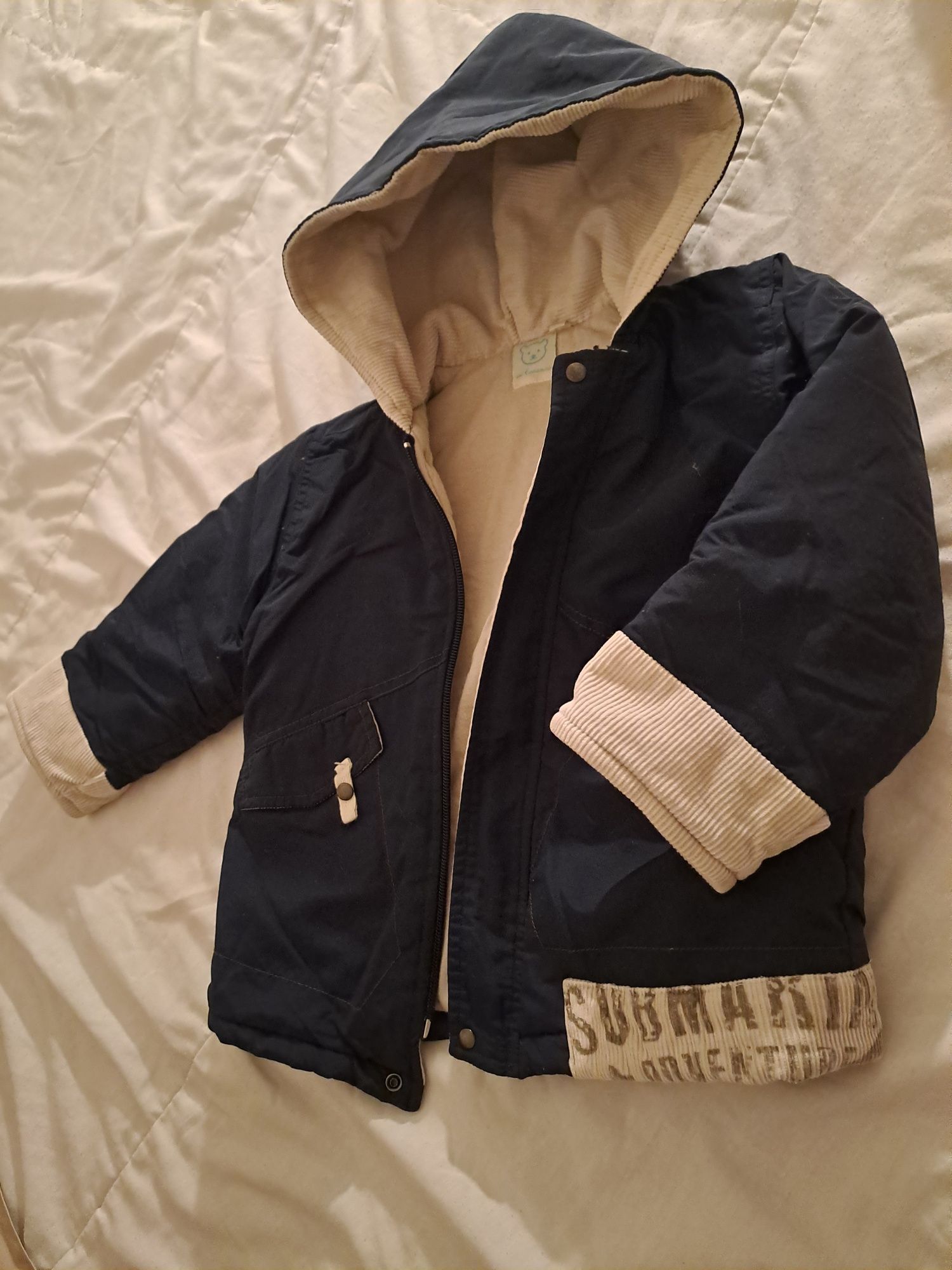 Parka azul escuro 18 m