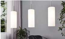 Lampa wisząca EGLO 85978 Troy 3 Stal/Szkło