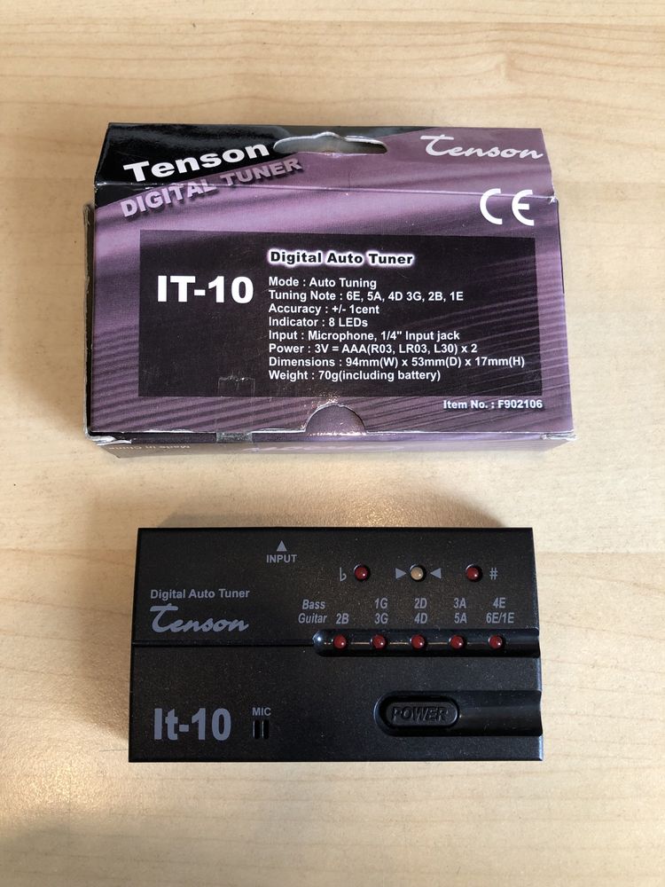 TENSON IT-10 tuner-stroik gitarowy