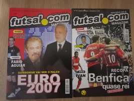 Revistas de futebol e futsal