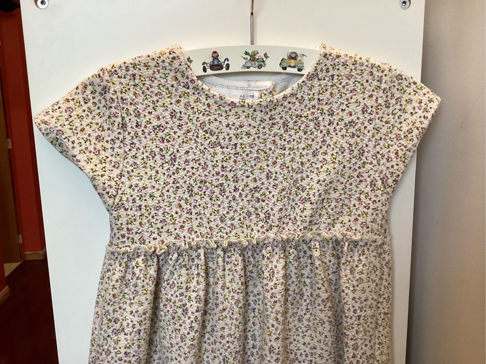 Vestido flores Zara