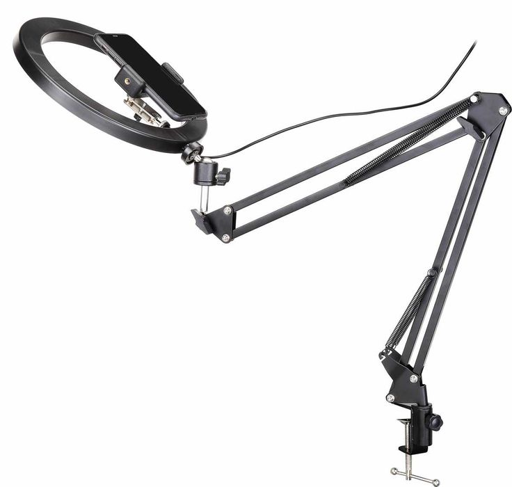 Lampa LED ze sttatywem stołowym pod smartfon Kaline WL/NB-35