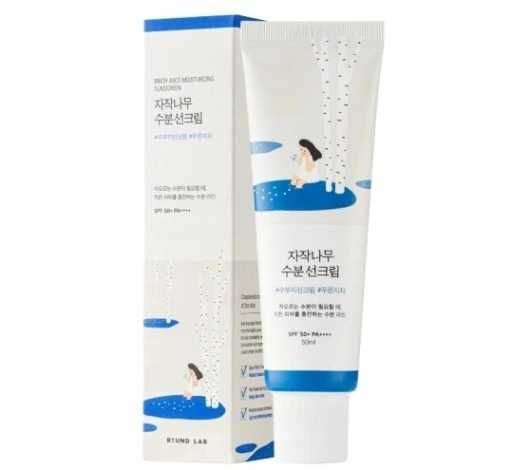 Krem Round Lab SPF50 Birch Juice Mild-Up – anti-age, UV, komfort