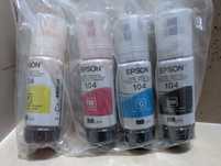 Pack de 4 tinteiros Epson 104 Ecotank