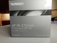 Objetiva Tamron 18 270 F3,5 6,3 DI II VC PZD (Para Canon)