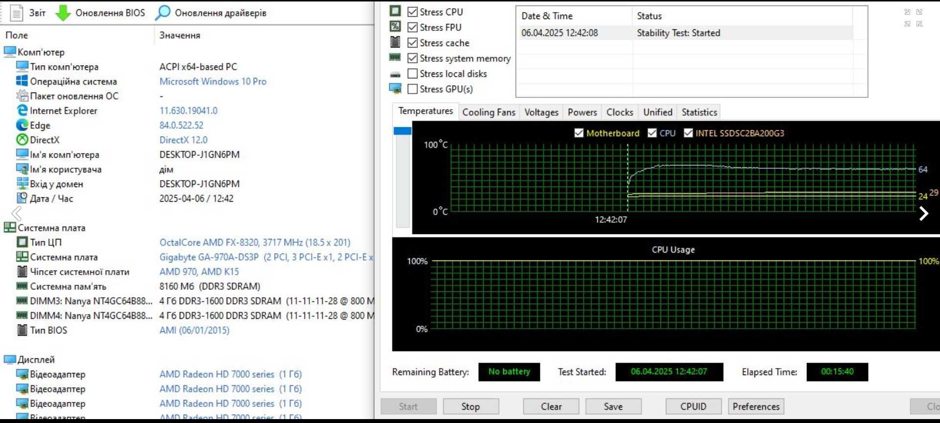 TOP AM3+ 8 ядер AMD  FX-8150 3.6GHz / FX-8320E 3.2 - 4.0GHz (95w TDP)