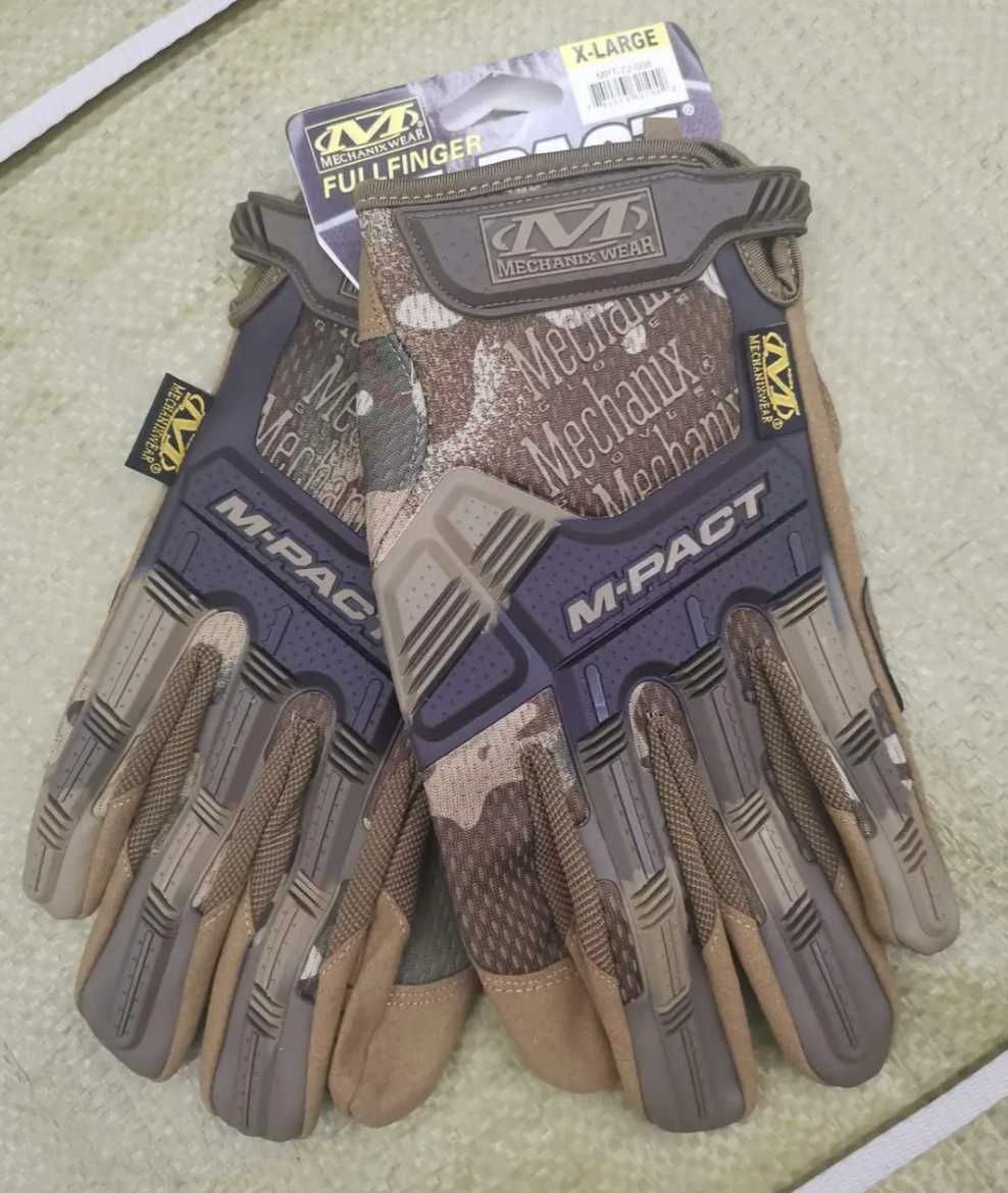 Рукавички тактичні повнопалі Mechanix M-Pact Gloves Multicam М,Л,ХЛ