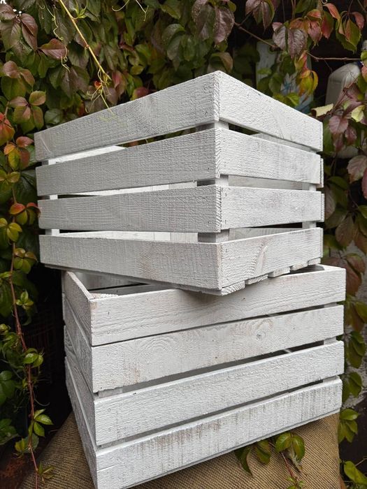 Ящики дерев'яні для фотозони, декору,  яблук