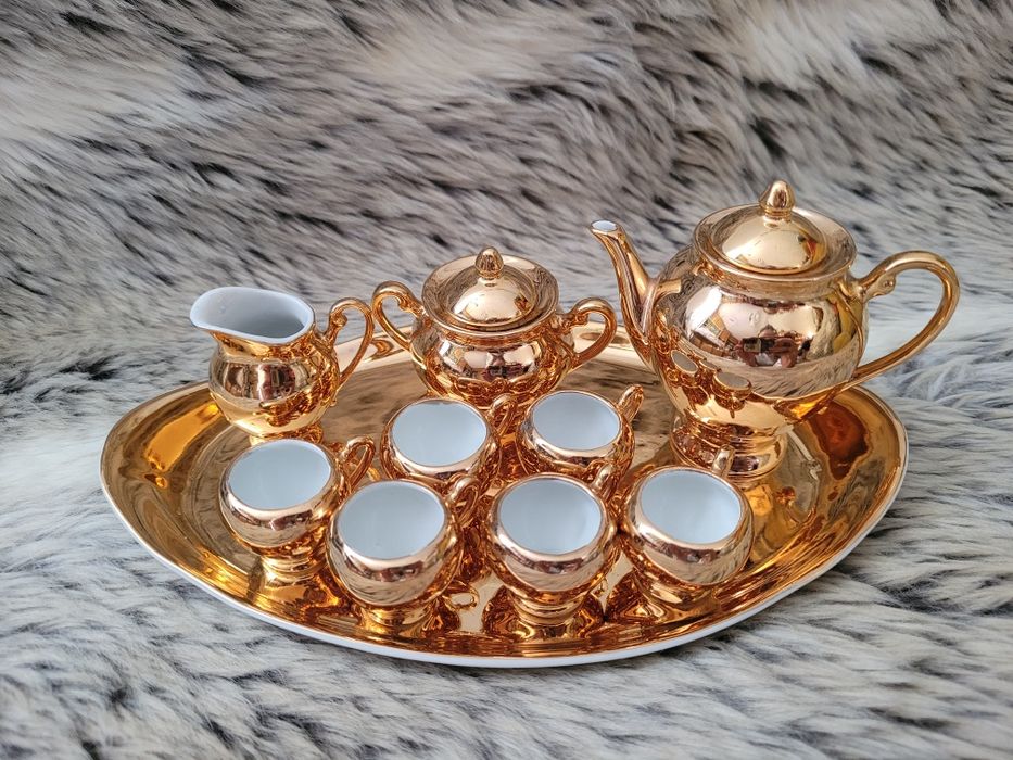 Mini porcelana - serwis do kawy Ćmielów