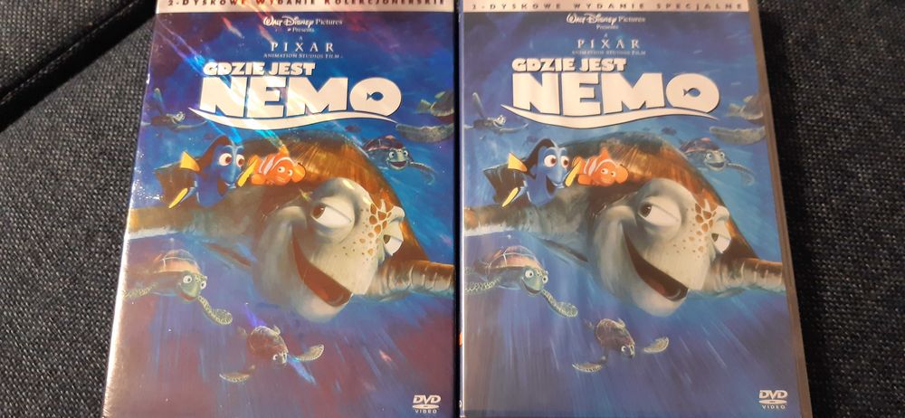 dvd gdzie jest nemo bajka, wydanie 2 dyskowe specjalne disney