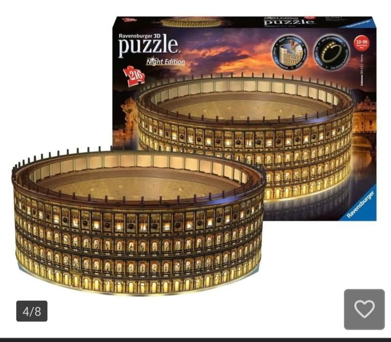 Ravensburger Colosseum Night Edition puzzle 3D