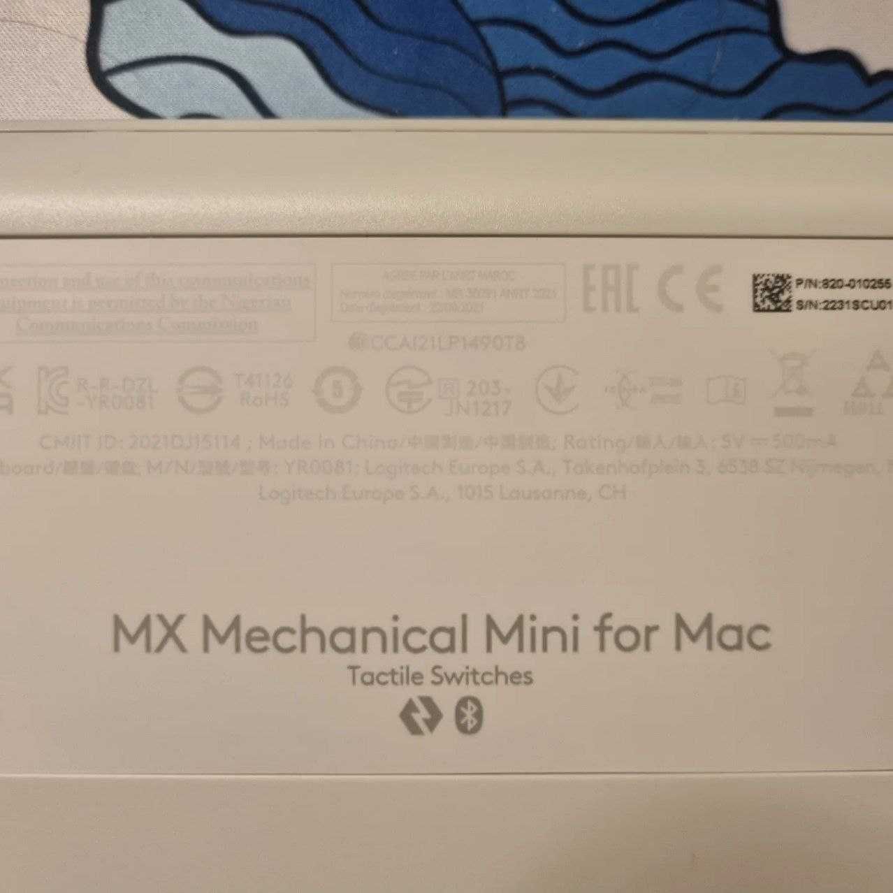 Механічна клавіатура Logitech MX Mechanical Mini Mac OS