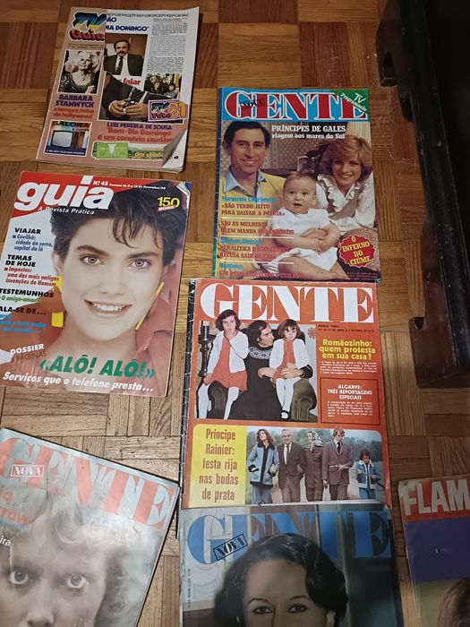 Revistas diversas antigas