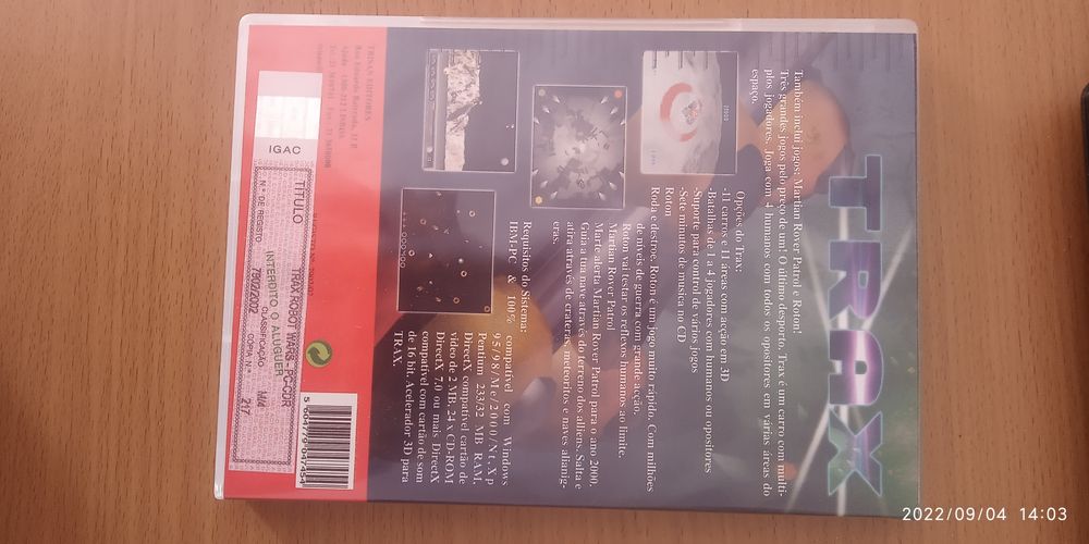 Jogos originais para PC vintage