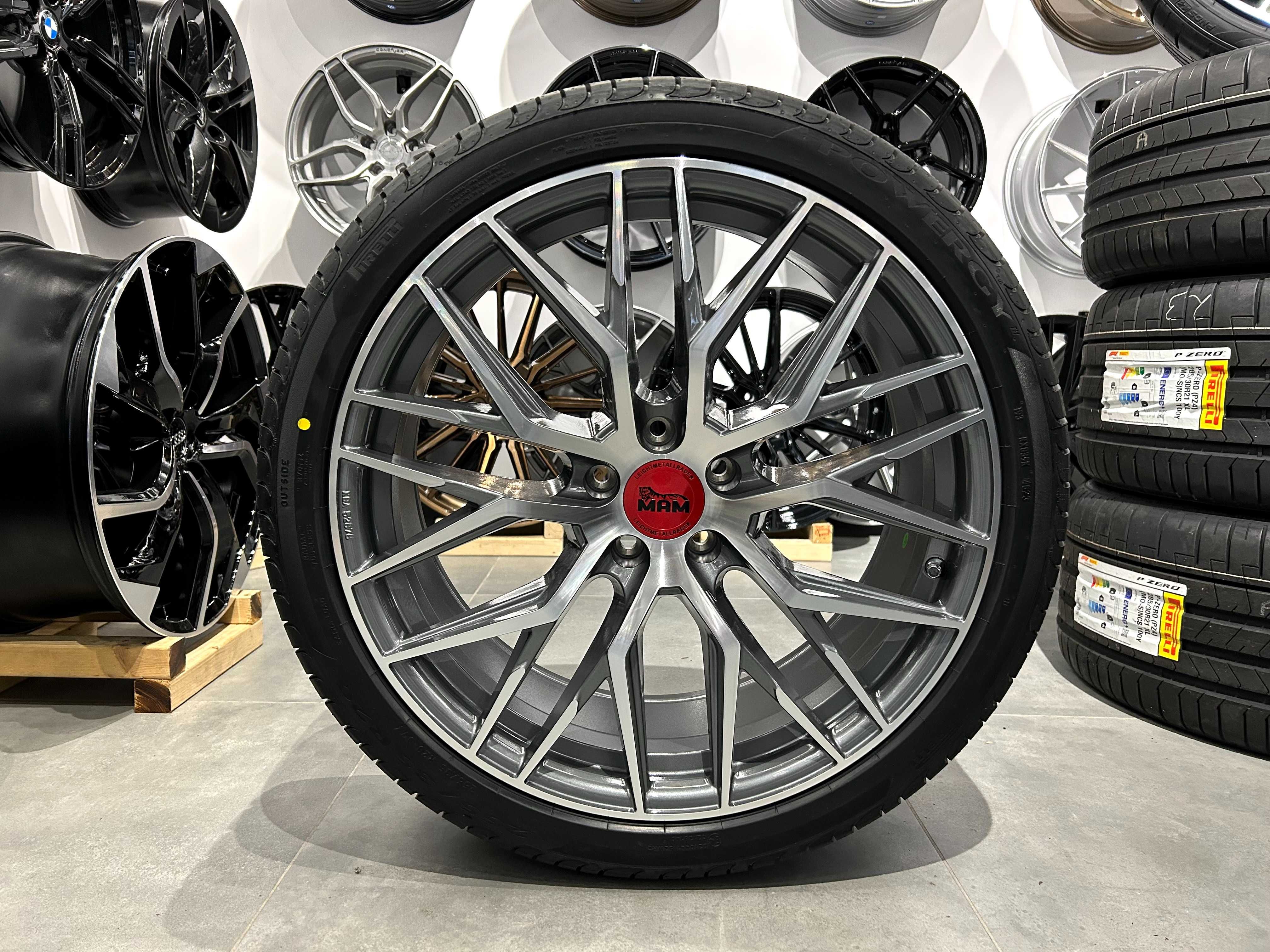 Koła letnie 20 5x112 MAM RS4 et30 Audi A6 C8 A7 4K Pirelli 255/40R20