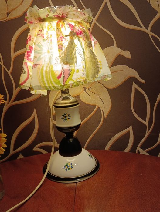 Лампа настольная времен ссср