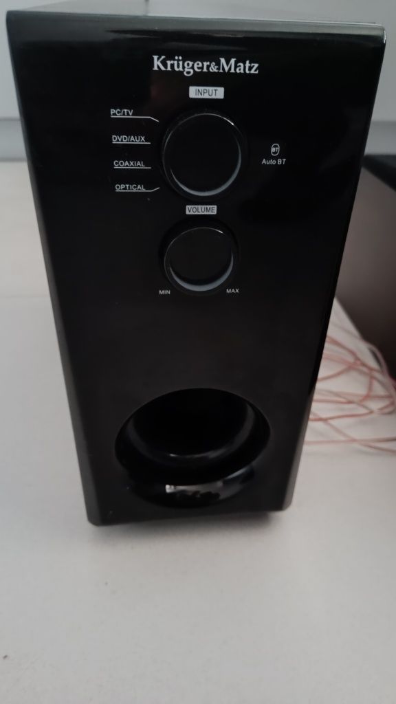 Wzmacniacz głośniki subwoofer Kruger&Matz Spirit 2.1 zestaw KM0539