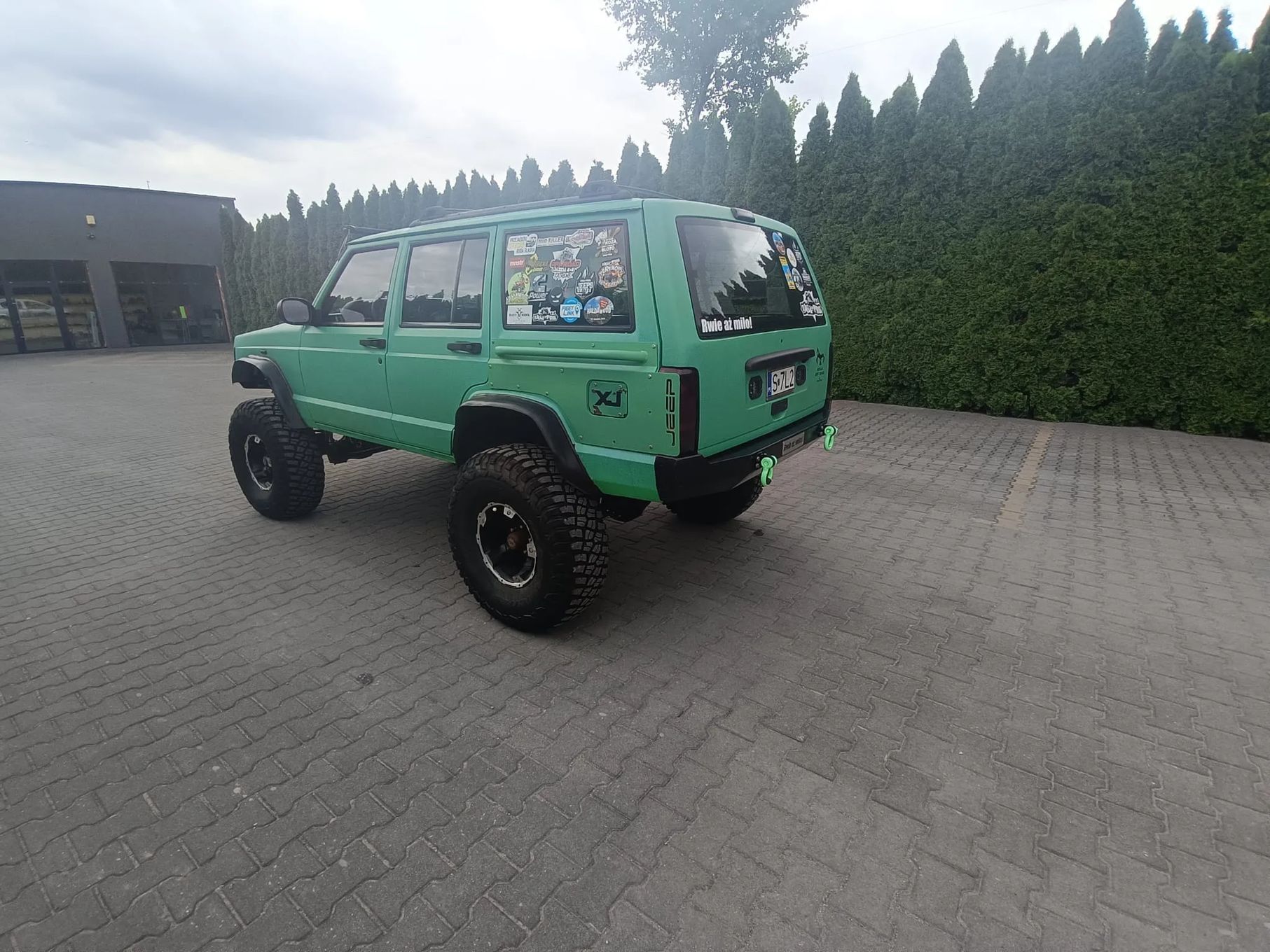 Jeep Cherokee Jepp XJ M57 BMW lift 8 cali koło 35