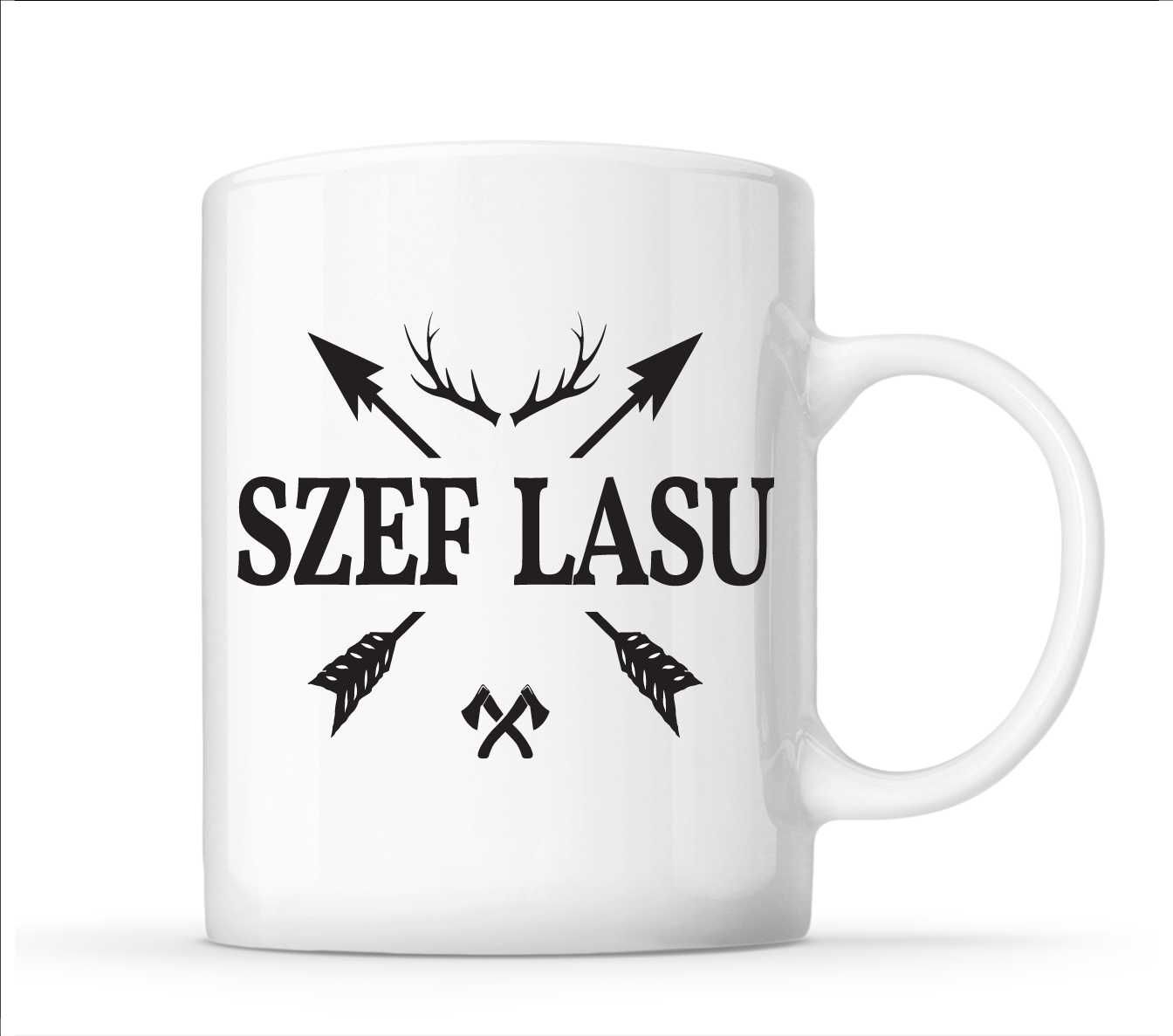 KUBEK dla Myśliwego Leśniczego SZEF LASU na prezent