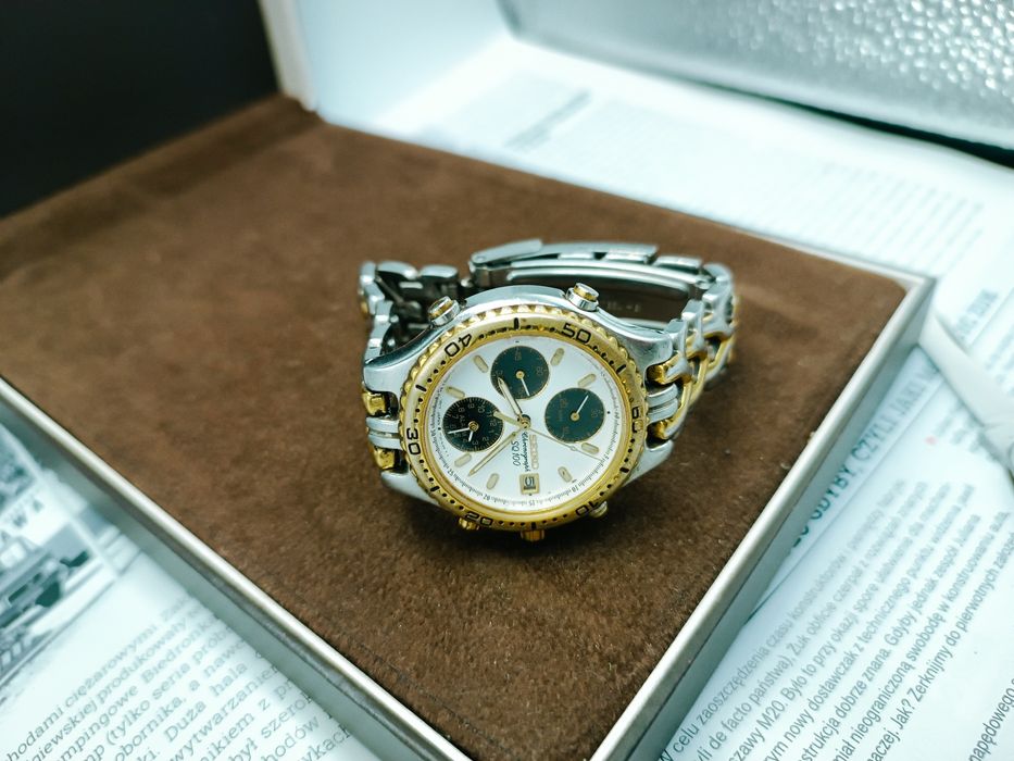 Zegarek Seiko chronograf sq100