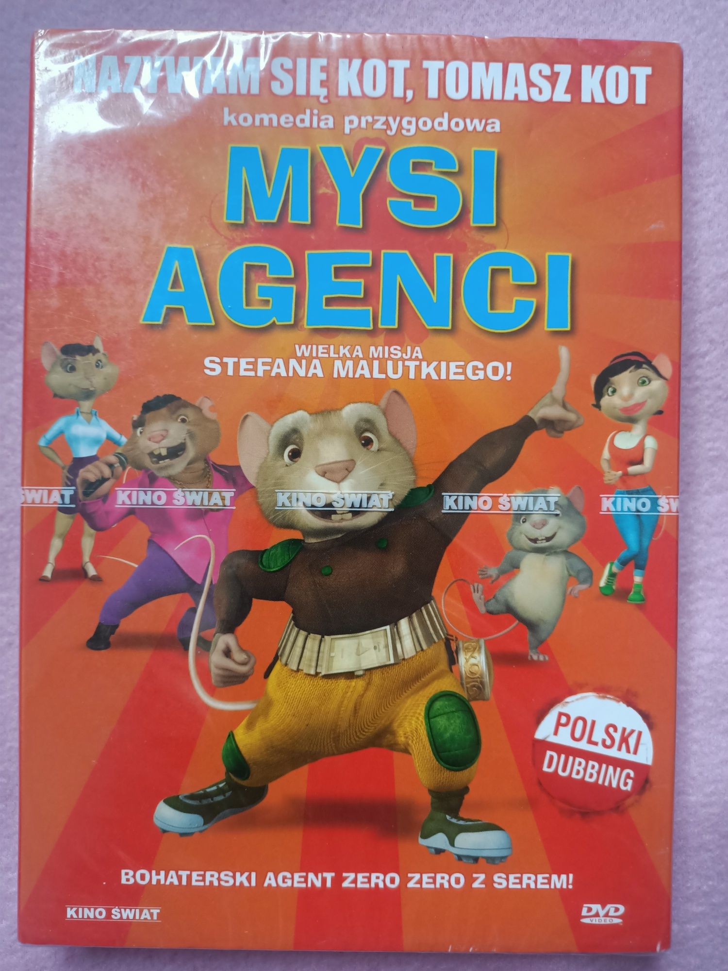 Nowa w folii Mysi agenci DVD bajka