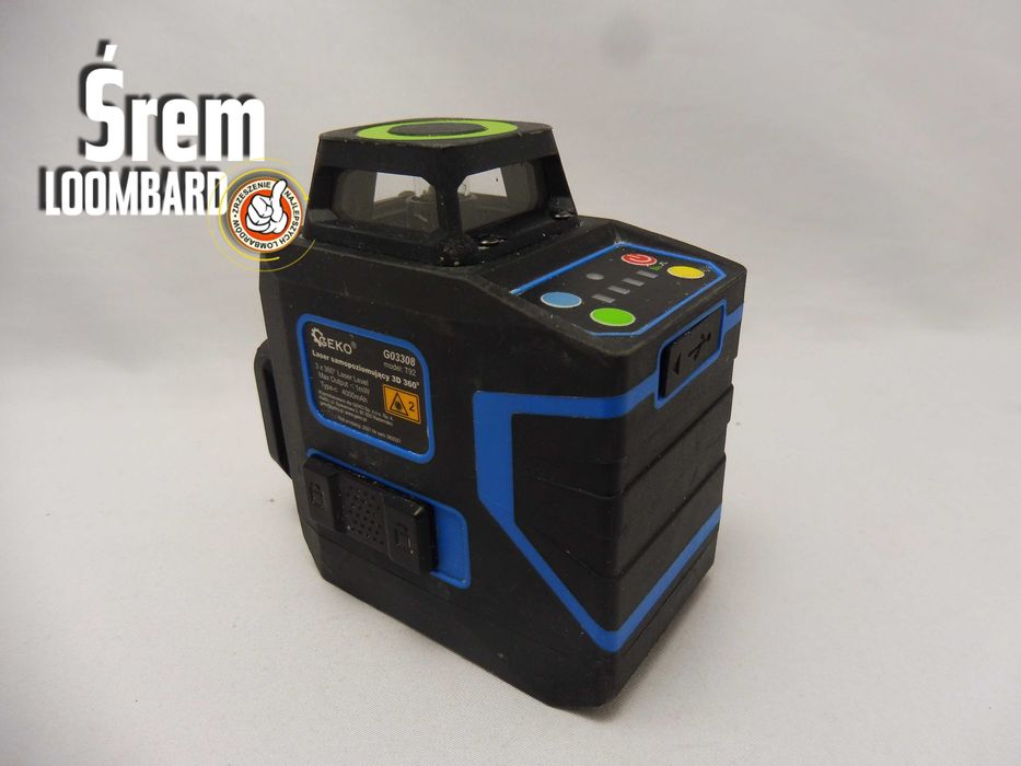 Laser Samopoziomujący Geko G03308, Solo, Stan db!