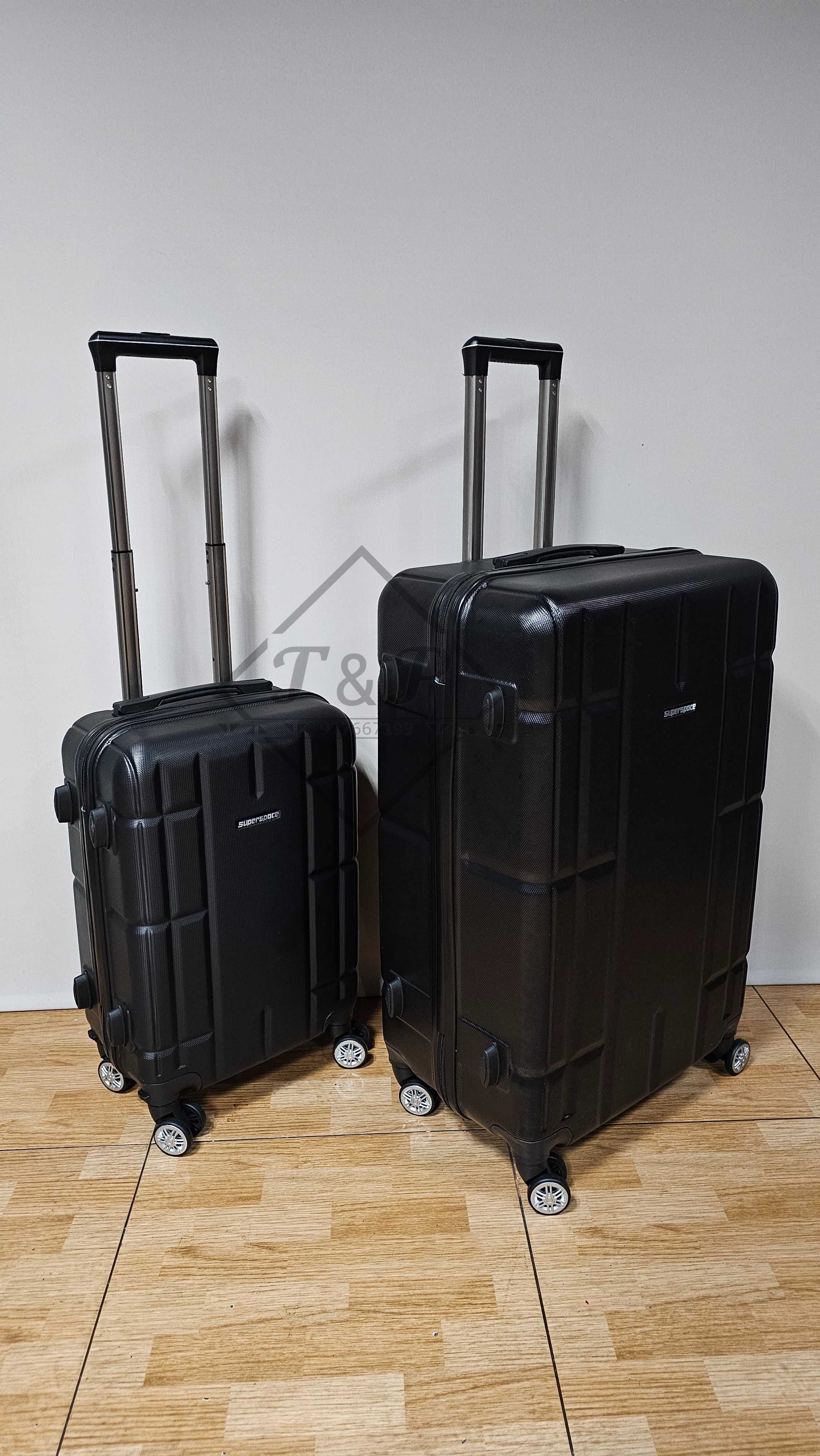 Mala Trolley Viagem Porão XL Grande 23 a 32kg + Cabine 10 a 15kg-NOVAS