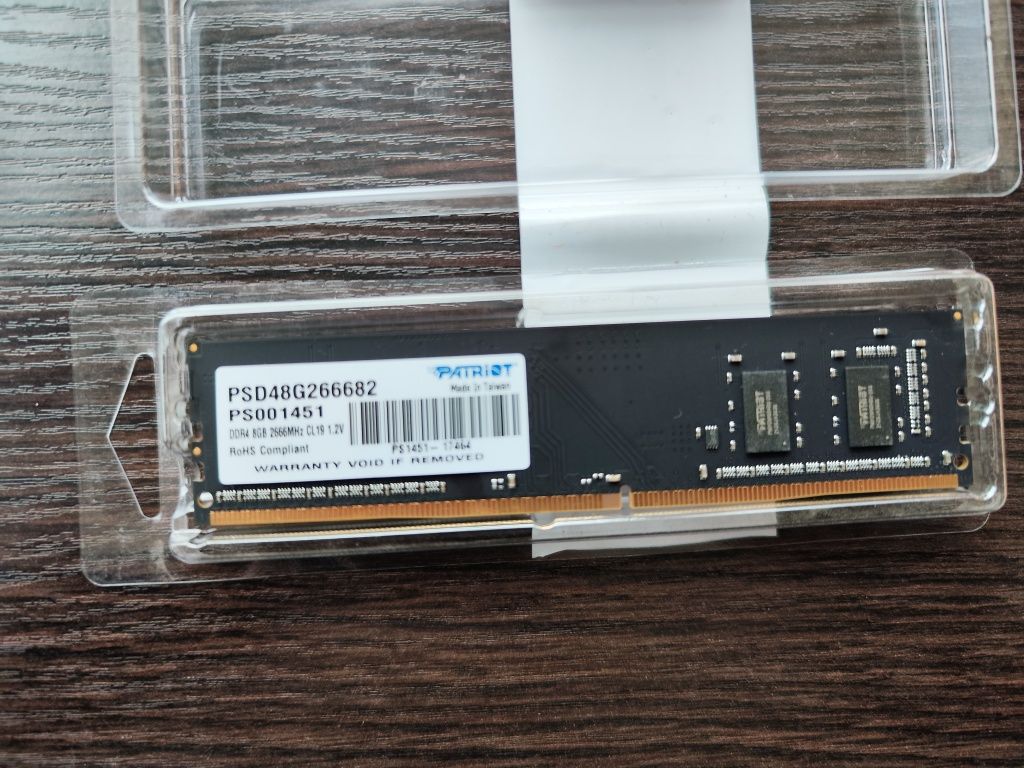 Оперативна пам'ять DDR4-2666 8192 MB PC4-21300 з гарантією