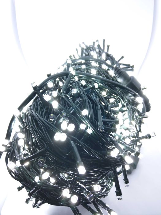 1000 LED Lampki Choinkowe MOCNE Zewnętrzne FLASH