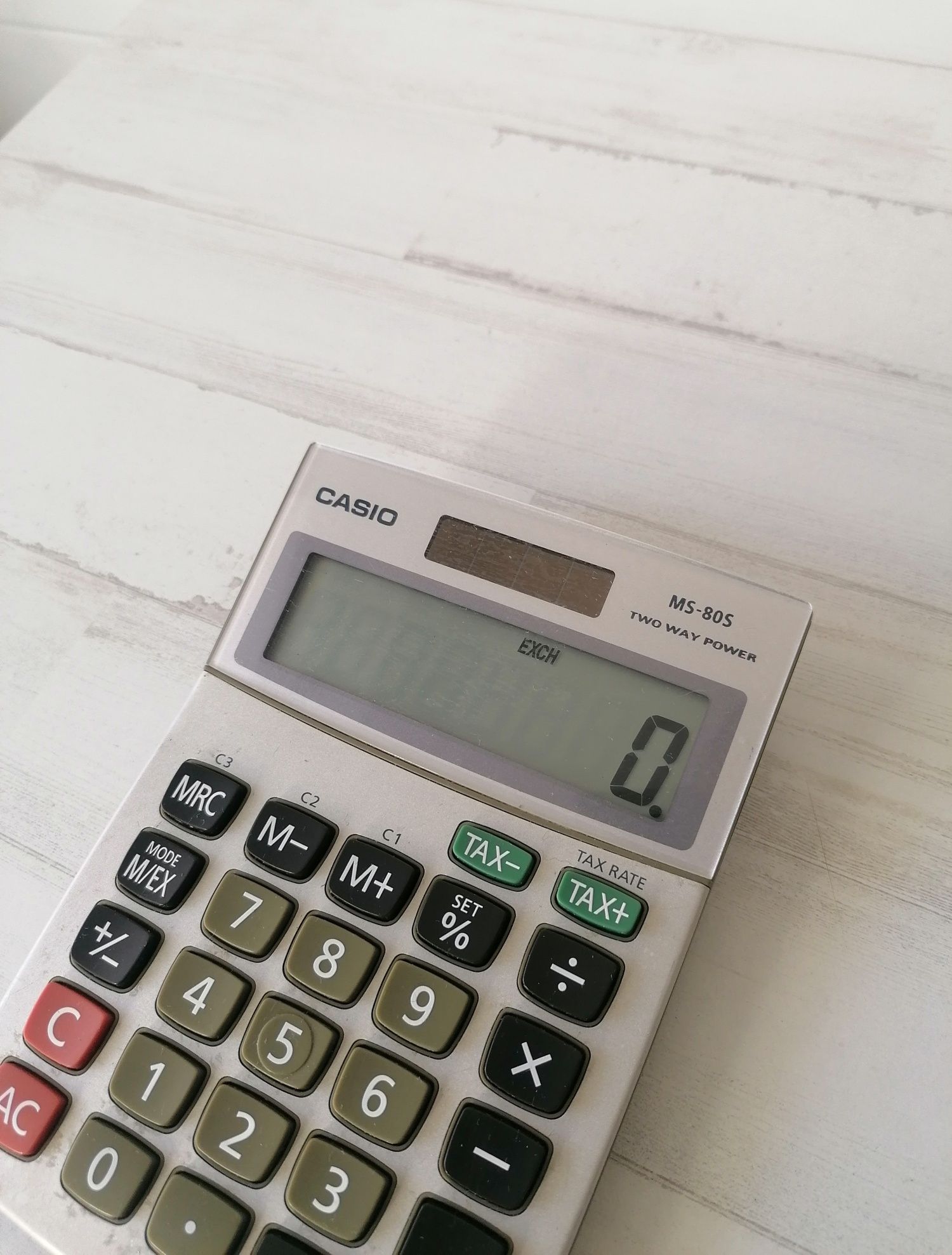 Calculadora Científica CASIO MS-80S Máquina Calcular