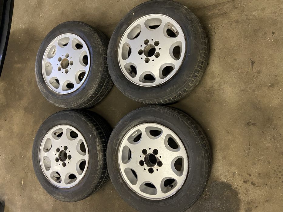 Koła alufelgi 8 loch mercedes w124 15 cali