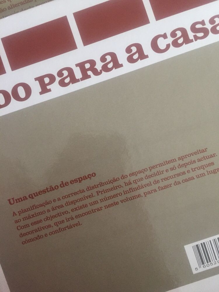 3 livros de “tudo para a casa”