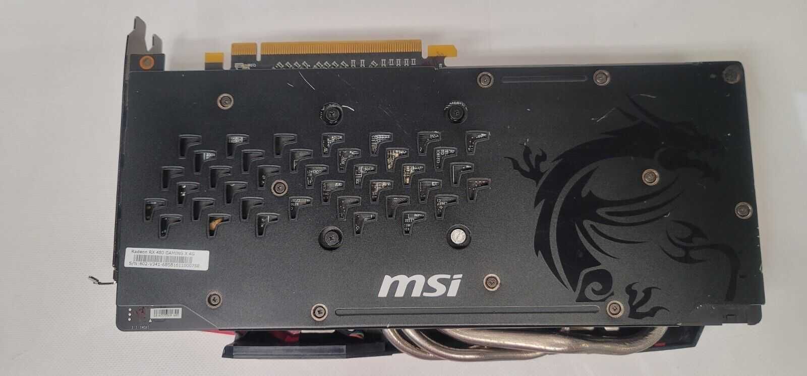 Grafica MSI AMD RX 480 GAMING X 8G