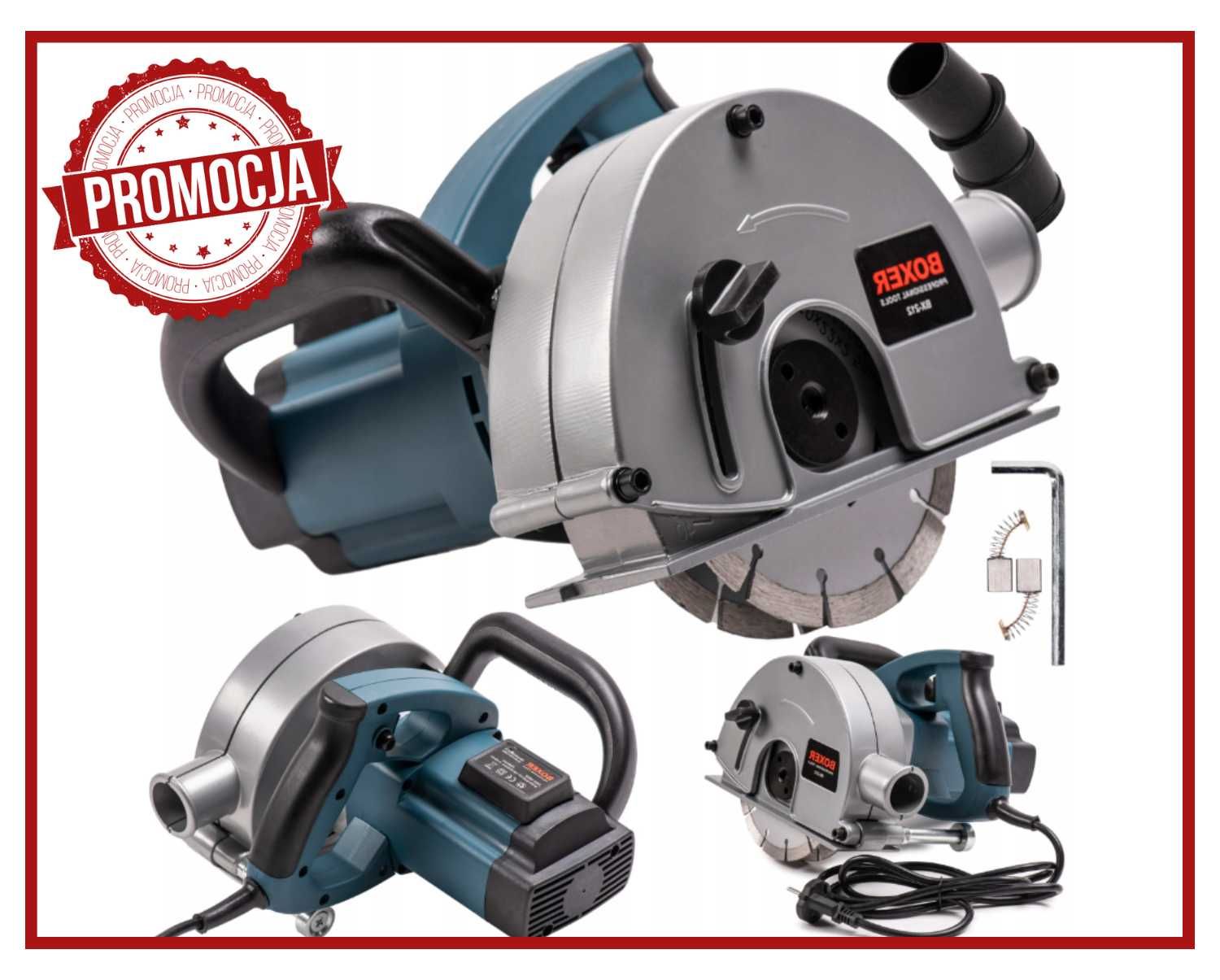 BRUZDOWNICA Elektryczna Do Betonu Frezarka 3500W Walizka (PROMOCJA)