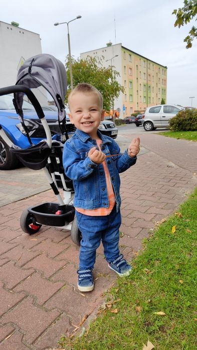 Komplet dla dziecka dżinsówy, chłopięcy!