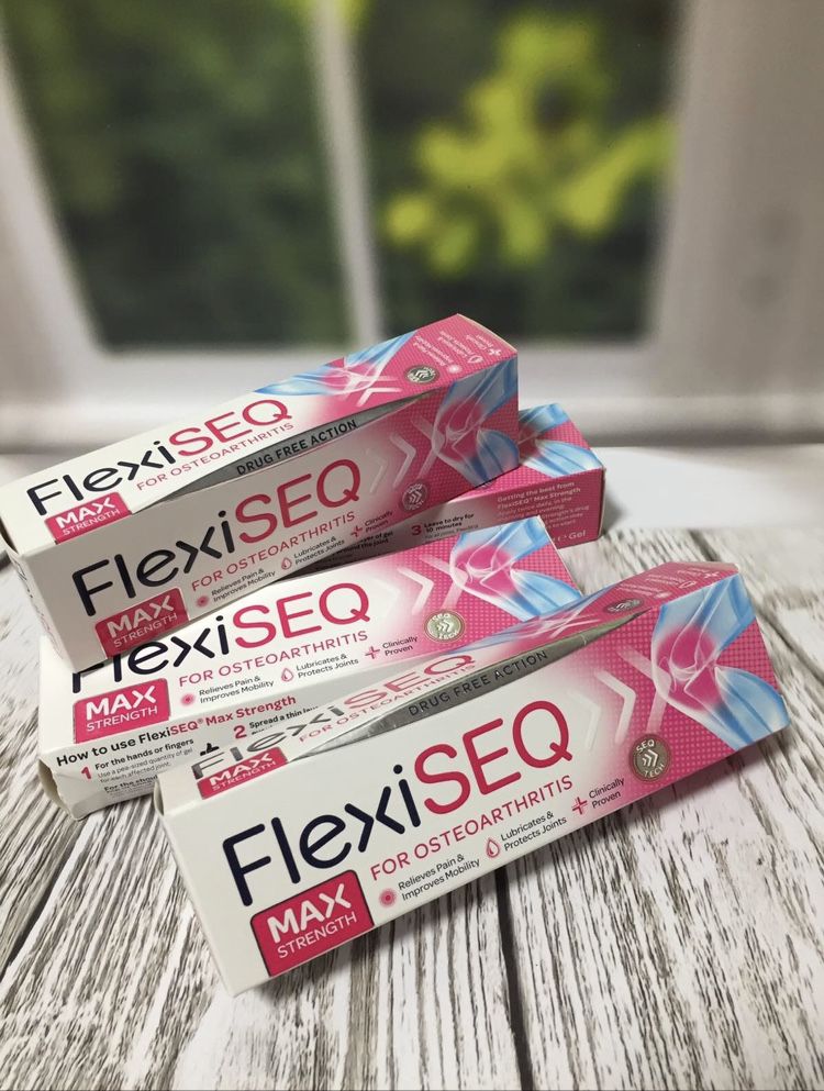 Flexiseq max gel 50г и 100г Англия при артрите