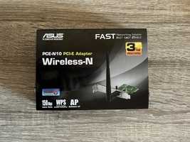 Wi-Fi адаптер Asus PCE-N10 (PCI Express) Внутрішній