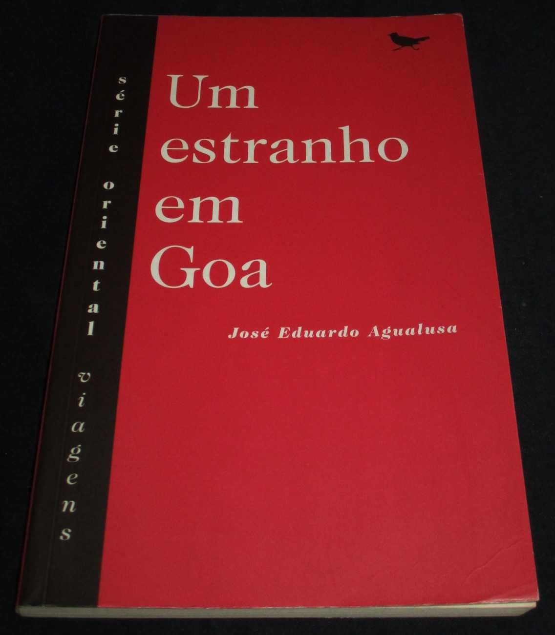 Livro Um Estranho em Goa José Eduardo Agualusa Cotovia