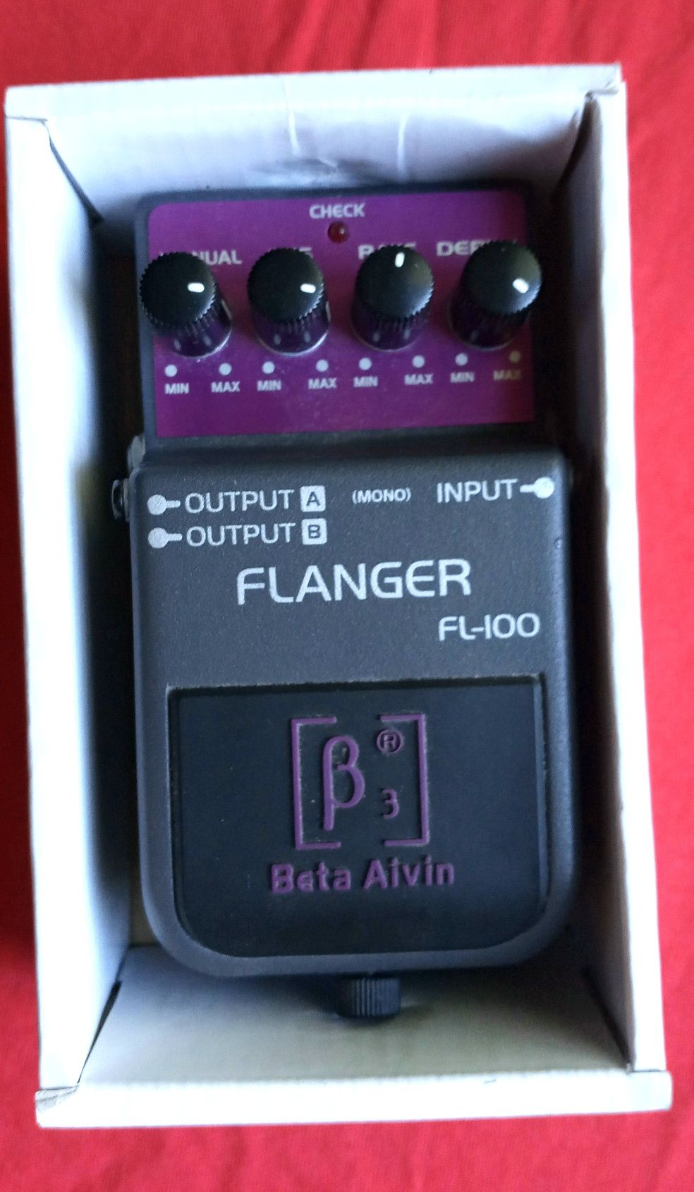 Гітарна педаль Beta Aivin flanger FL-100