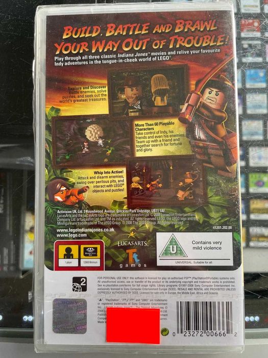 PSP - Lego Indiana Jones - Wolumen - Metro Wawrzyszew