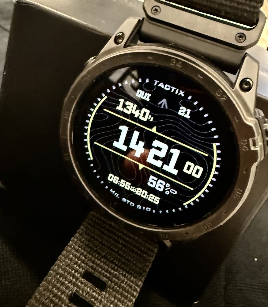 Garmin Tactix 7 Amoled Shapira titanium 51mm
