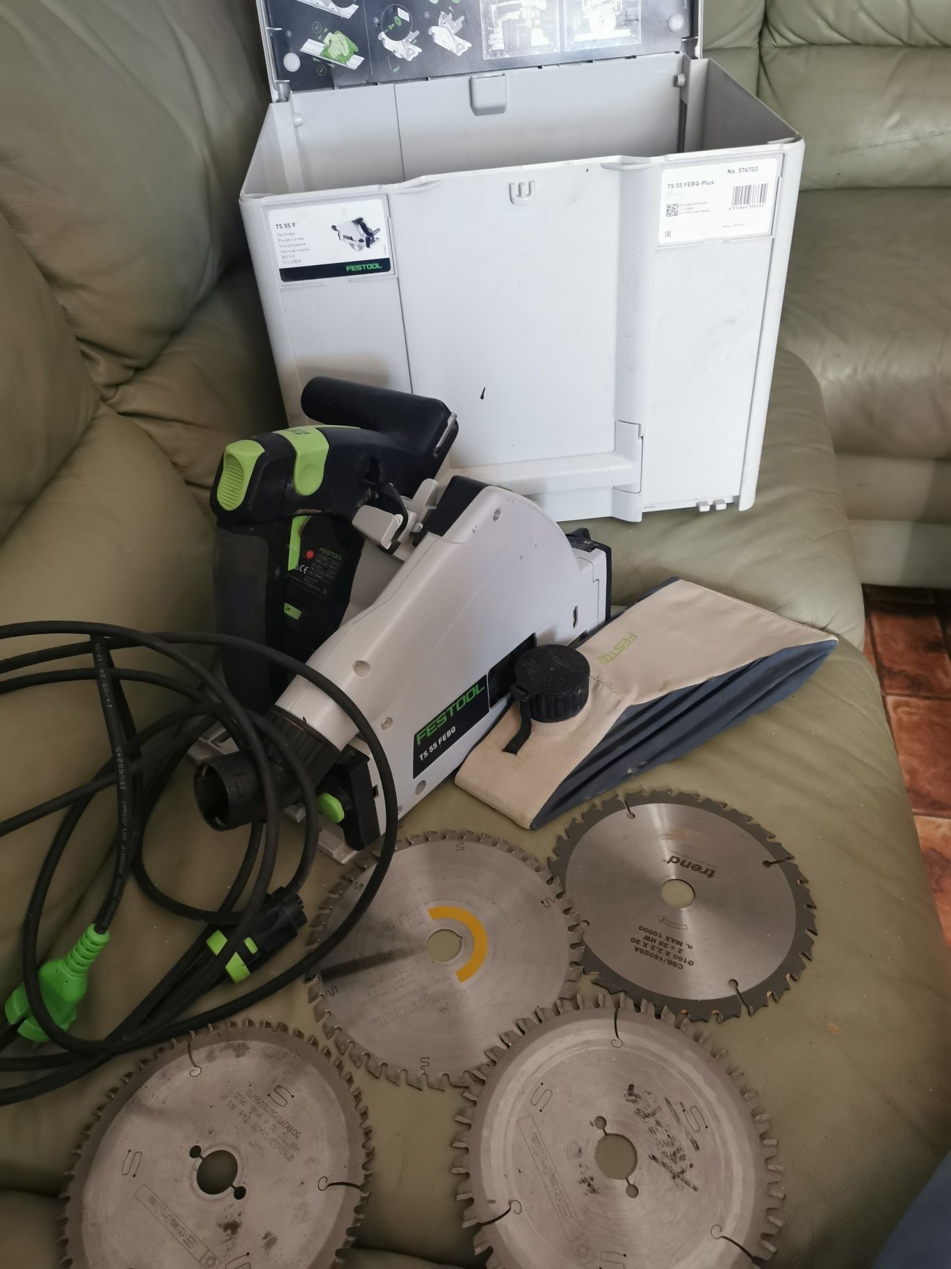 Pilarka Zagłebiarka  festool ts 55 f jak nowa