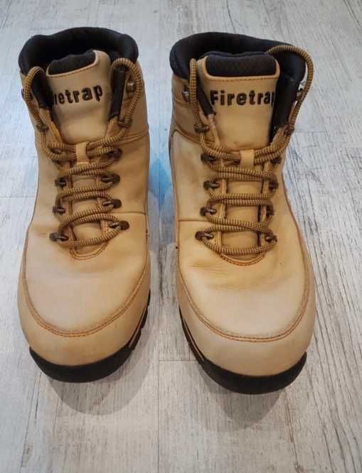 Męskie buty zimowe - Skóra - Firetrap - r. 47