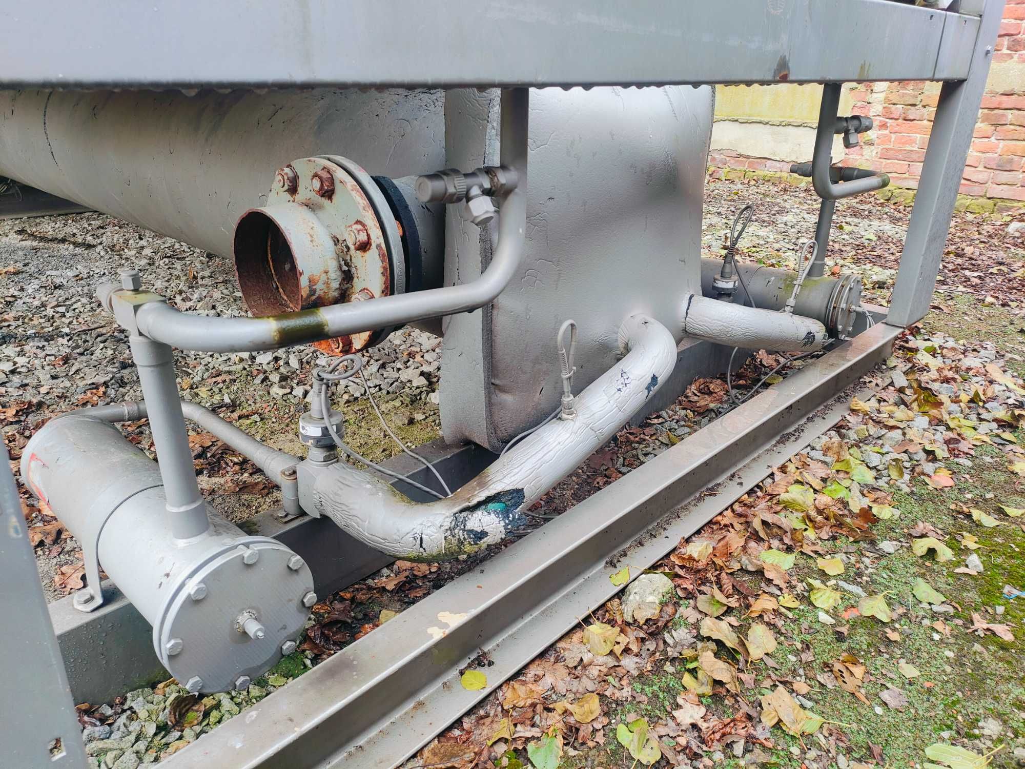 Wymiennik ciepła płaszczowo-rurowy 500 kW, chiller