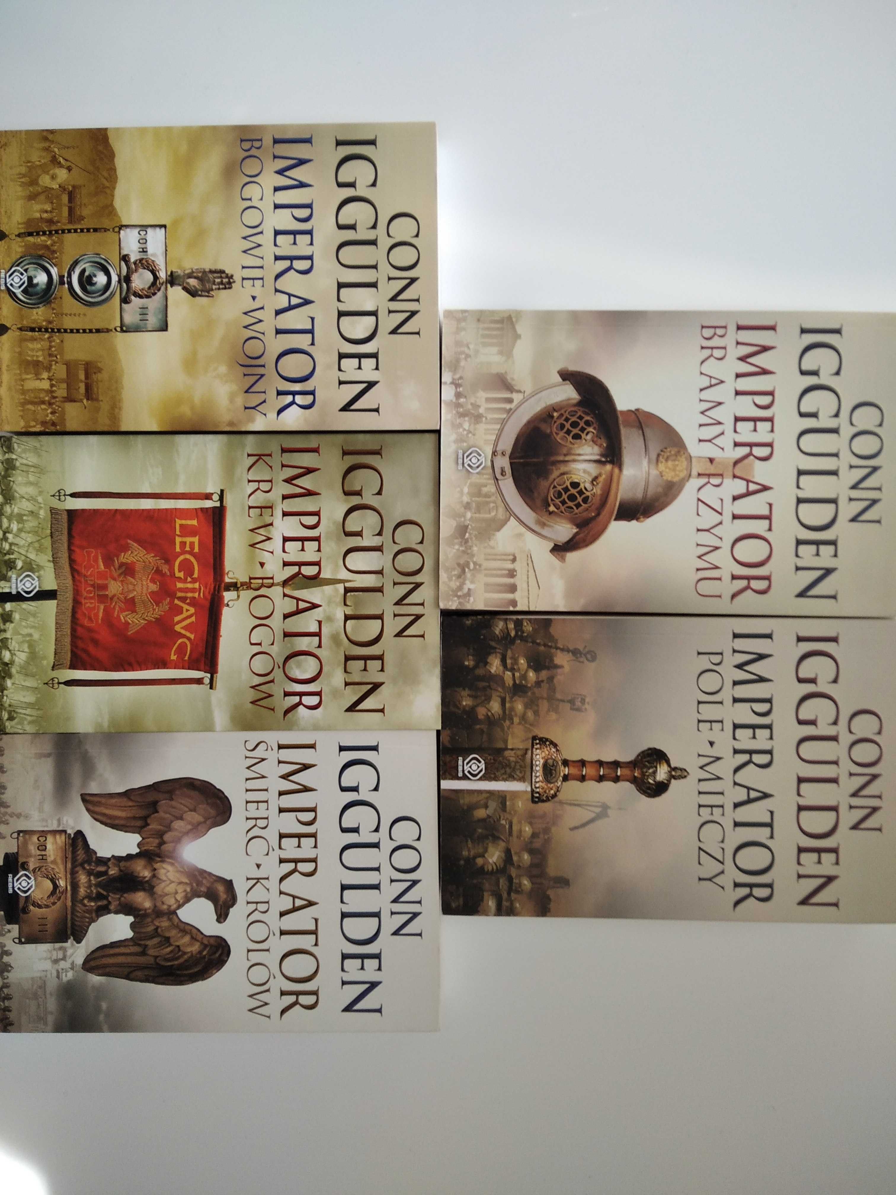 Conn Iggulden Cykl Imperator tomy 1-5 Komplet bdb-.