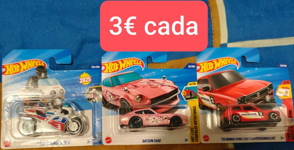 Hot wheels novos