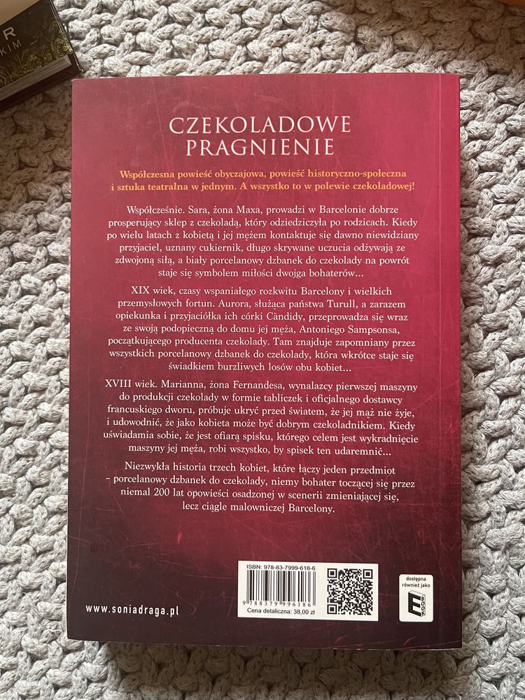 książka Czekoladowe pragnienie