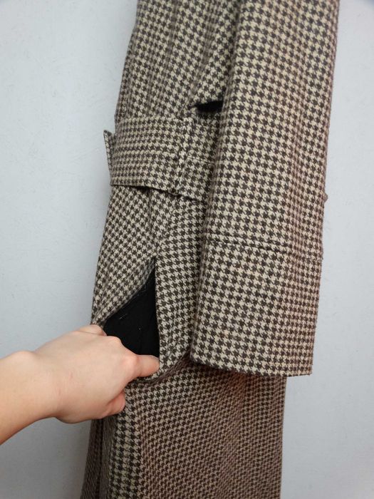 Sukienka w pepitkę z paskiem Josephine & Co 46 xxxl