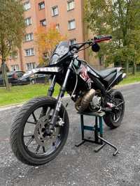 supermoto gilera smt 50/80cc + kask airoh kat.AM